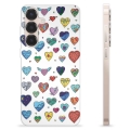 Samsung Galaxy S25+ TPU Suojakuori - Sydämet