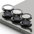 Samsung Galaxy S25+ Ringke Kameralinssin Panssarilasi - 9H - 2 Kpl. - Musta