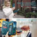 Samsung Galaxy S25+ Caseme 008 2-in-1 Multifunctional Lompakkokotelo - Sininen