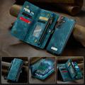 Samsung Galaxy S25+ Caseme 008 2-in-1 Multifunctional Lompakkokotelo - Sininen