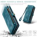 Samsung Galaxy S25+ Caseme 008 2-in-1 Multifunctional Lompakkokotelo - Sininen