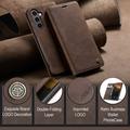 Samsung Galaxy S25+ Caseme 013 Sarja Lompakkokotelo - Kahvi