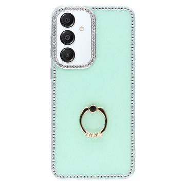 Samsung Galaxy S25+/S24+ CrystalGlow Hybridikotelo sormuksen pidikkeellä