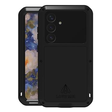 Samsung Galaxy S25+ Love Mei Powerful Hybridikotelo - Musta