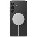 Samsung Galaxy S25+ Ringke Liquid Silicone MagSafe Kotelo - Musta
