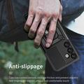 Samsung Galaxy S25+ Pyörivä Rengashybridikotelo Kamerasuojalla - Punainen