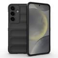 Samsung Galaxy S25+ Rugged TPU Suojakuori - Musta