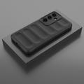 Samsung Galaxy S25+ Rugged TPU Suojakuori - Musta