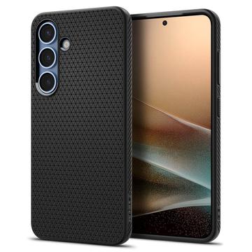 Samsung Galaxy S25+ Spigen Liquid Air TPU Suojakuori - Musta