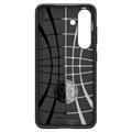 Samsung Galaxy S25+ Spigen Liquid Air TPU Suojakuori - Musta