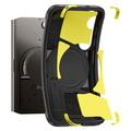 Samsung Galaxy S25+ Spigen Tough Armor Mag Suojakuori - Asemetallin Harmaa