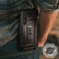 Samsung Galaxy S25+ Supcase Unicorn Beetle Pro 2-Set Hybridikotelo - Musta