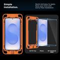 Samsung Galaxy S25+ Tech-Protect Quick Set+ 2-pack Panssarilasi - Kirkas