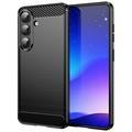 Samsung Galaxy S26/S26 Pro Harjattu TPU Suojakuori - Hiilikuitu
