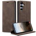 Samsung Galaxy S26 FE Caseme 013 Sarja Lompakkokotelo - Kahvi