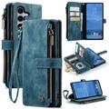 Samsung Galaxy S26 FE Caseme C30 Monitoiminen Lompakkokotelo - Sininen