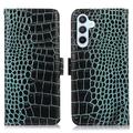 Samsung Galaxy S26 FE Crocodile Lompakkomallinen Nahkakotelo kanssa RFID