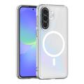 Samsung Galaxy S26 FE Hybridikotelo - MagSafe-yhteensopiva - Läpinäkyvä