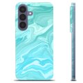 Samsung Galaxy S26+ TPU Suojakuori - Sininen Marmori
