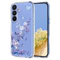 Samsung Galaxy S26 Pro Kukkakuvioinen TPU-kotelo - violetti