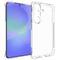 Samsung Galaxy S26 Iskunkestävä silikonikotelo - Läpinäkyvä