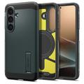 Samsung Galaxy S26 Spigen Tough Armor Mag -kotelo - Syvyysvihreä