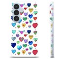 Samsung Galaxy S26 TPU Suojakuori - Sydämet