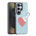 Samsung Galaxy S26 Ultra Dux Ducis Luvy Kotelo sormi rengas / käsi hihna - taivaansininen / sydän