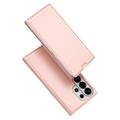 Samsung Galaxy S26 Ultra Dux Ducis Skin Pro Lompakkokotelo - Pinkki
