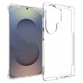 Samsung Galaxy S26 Ultra Iskunkestävä silikonikotelo - Läpinäkyvä