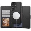 Samsung Galaxy S26 Ultra Tech-Protect 2-in-1 lompakkokotelo - Magsafe-yhteensopiva - Musta