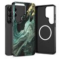 Samsung Galaxy S26 Ultra Tech-Protect Lamano MagSafe -kotelo - Verde-aura