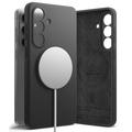 Samsung Galaxy S26+ Ringke Liquid Silicone MagSafe Kotelo - Musta