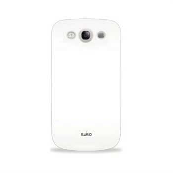 Samsung Galaxy S3 i9300 Puro TPU-Suojakuori - Valkoinen