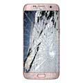 Samsung Galaxy S7 Edge LCD-näytön ja Kosketusnäytön Korjaus (GH97-18533E) - Pinkki