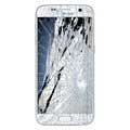 Samsung Galaxy S7 LCD-näytön ja Kosketusnäytön Korjaus - Valkoinen