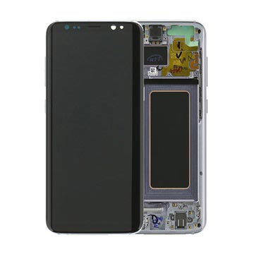 Samsung Galaxy S8 Etukuori & LCD Näyttö d - Orchid Grey