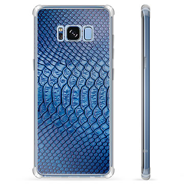 Samsung Galaxy S8 Hybrid Suojakuori - Nahka