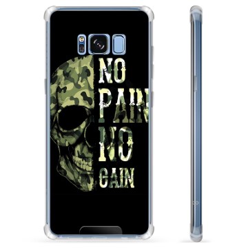 Samsung Galaxy S8 Hybrid Suojakuori - No Pain, No Gain