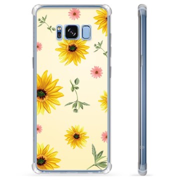 Samsung Galaxy S8 Hybrid Suojakuori - Auringonkukka