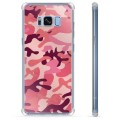 Samsung Galaxy S8+ Hybrid Suojakuori - Pinkki Maastokuviointi