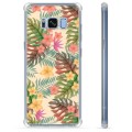 Samsung Galaxy S8+ Hybrid Suojakuori - Vaaleanpunaiset Kukat