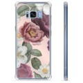 Samsung Galaxy S8+ Hybrid Suojakuori - Romanttiset Kukat