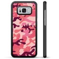 Samsung Galaxy S8+ Suojakuori - Pinkki Maastokuviointi