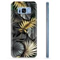 Samsung Galaxy S8+ TPU Suojakuori - Kultaiset Lehdet