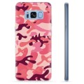 Samsung Galaxy S8+ TPU Suojakuori - Pinkki Maastokuviointi