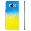 Samsung Galaxy S8+ TPU Kotelo Ukrainan Lippu - Kaksisävyinen