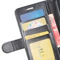 Samsung Galaxy S9 Lompakkokotelo Magneettisella Sulkijalla - Musta
