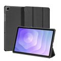 Samsung Galaxy Tab A11+ Dux Ducis Domo Tri-Fold Smart Lompakkokotelo - Musta