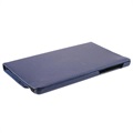 Samsung Galaxy Tab A7 Lite 360 Pyörivä Folio-kotelo - Sininen